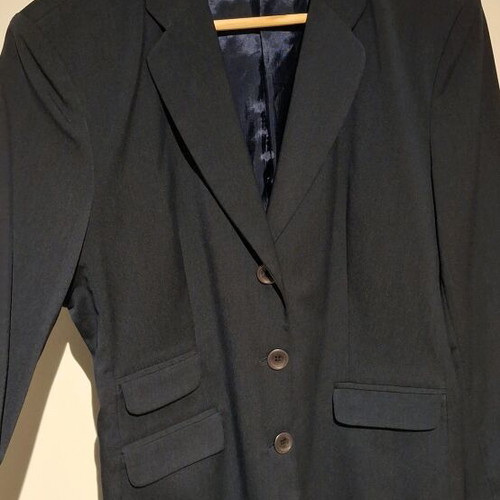 Toi & moi long blazer like new, size L