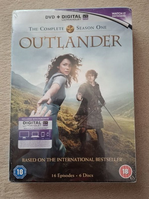 Outlander DVD σετ πρώτης σεζόν καινούργιο, 16 επεισόδια, 6 δίσκοι
