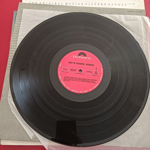 Rainbow The Best of Rainbow 2LP used, rock
