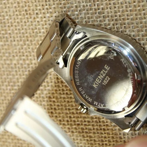 Kienzle 1822 Diver men's watch, navy blue, stainless steel 316L