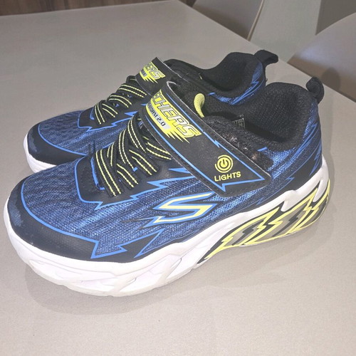 Παιδικά παπούτσια Skechers S-Lights Light-Storm 2.0 μεταχειρισμένα, μέγεθος 27