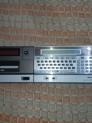 Sharp PC-1500 Pocket Computer with CE-150 Printer used