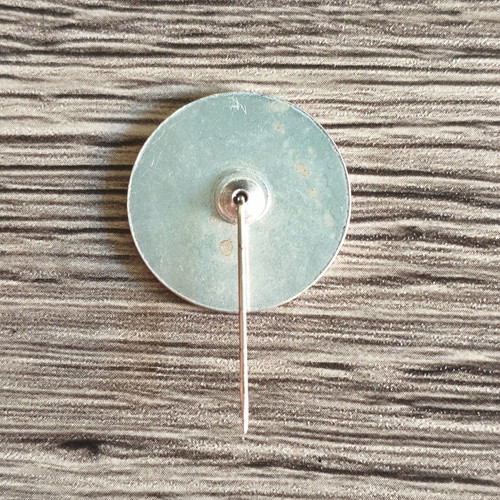 Pin KKE used, old Communist Party of Greece badge
