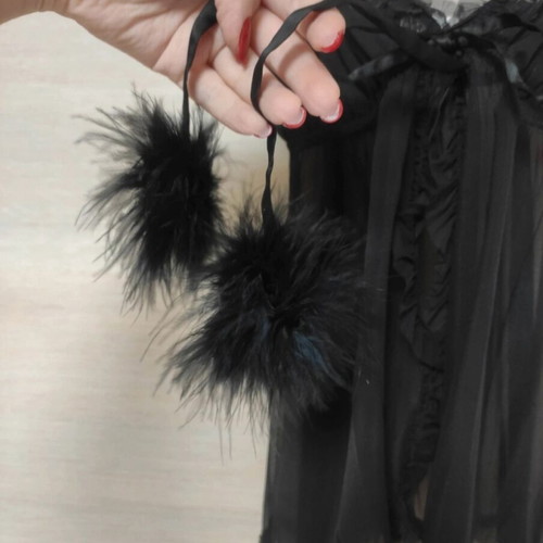 Brand new - Oysho - Babydoll lingerie camisole sexy top bralette Vintage / διαφανές νεγκλιζέ τούλινο