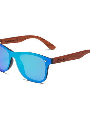 PolarSky polarized sunglasses new, blue and brown