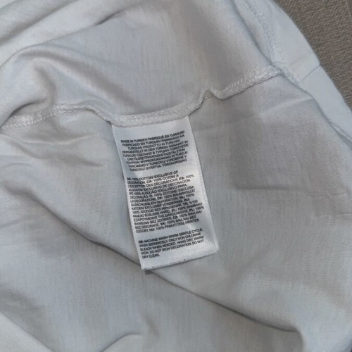 The North Face T-shirt, size small, white