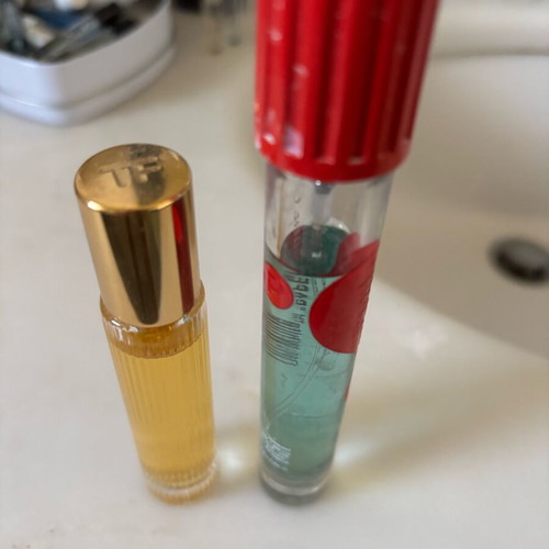 Off White Solution 2 and Costa Azzura Tom Ford mini perfumes like new 15 ml Eau de Parfum