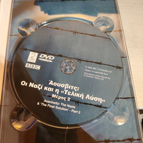 Berlin Zero Hour Auschwitz 3 DVDs used, documentary with subtitles