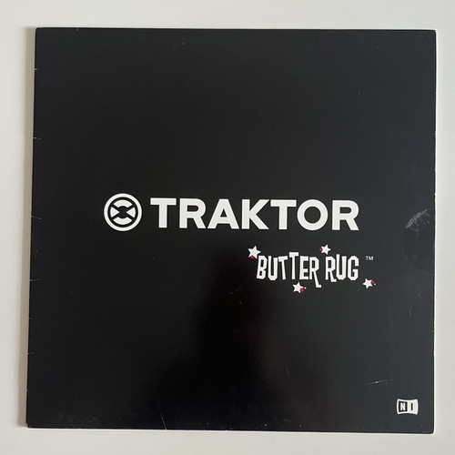 Traktor MK2 Control Vinyl used, pack of 2 with Butter Rug 2 slipmats