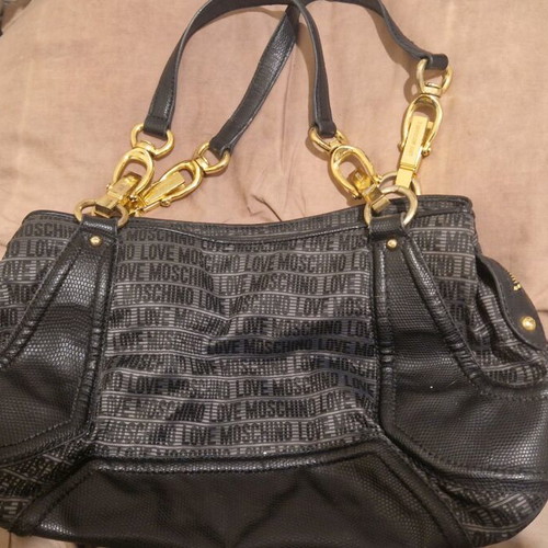 Love Moschino handbag lightly used, black
