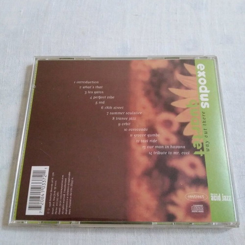 Exodus Quartet CD used, acid jazz