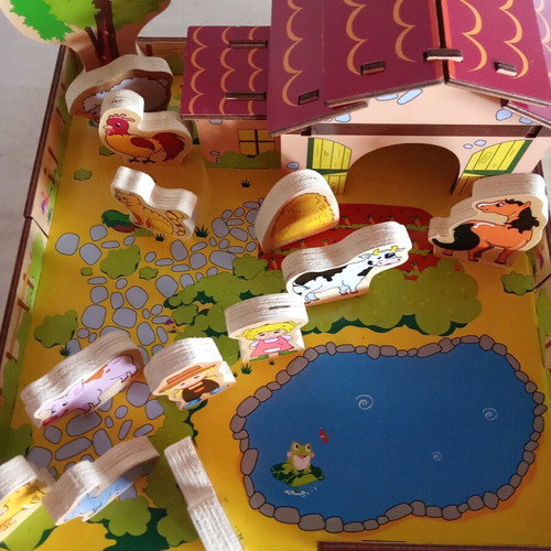 Wooden Playtive Farm like new