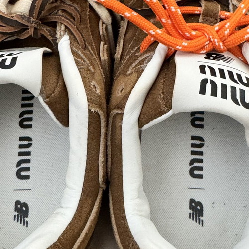 New Balance x Miu Miu 530 SL Cinnamon Suede Sneakers size 38 like new