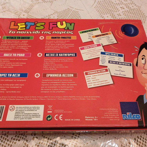 Let's Fun board game new, party game