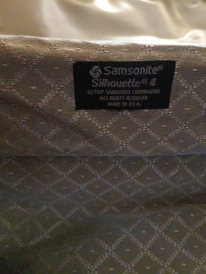 Made in USA, συλλεκτική Samsonite βαλίτσα μεγάλη