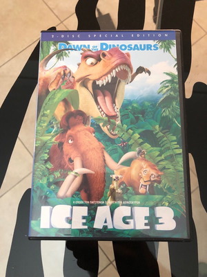 Ice Age 3 Dawn of the Dinosaurs DVD μεταχειρισμένο, 2-disc special edition με ελληνικούς υπότιτλους