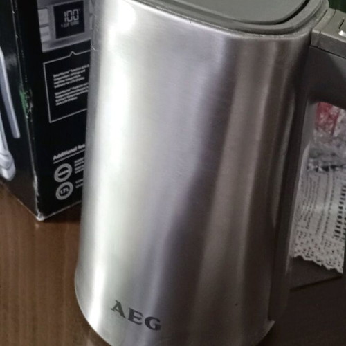 AEG digital kettle inox used