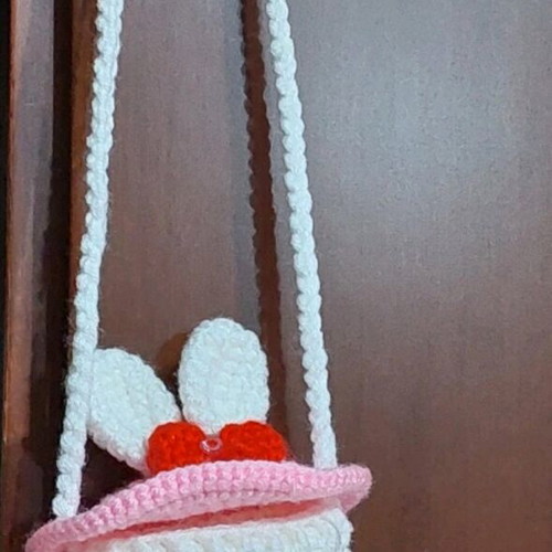 Knitted Bunny Egg Holders new in various colors