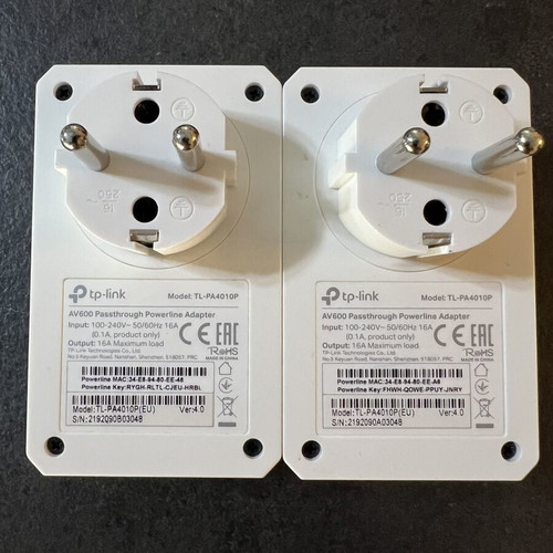 To-Link TL-PA4010P Kit powerline adapter like new