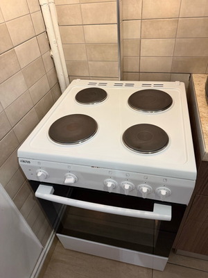 Ηλεκτρική κουζίνα ALTUS AL584GW μεταχειρισμένη, εμαγιέ λευκή