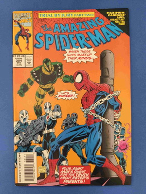 The Amazing Spider-Man 384 κόμικ μεταχειρισμένο, αγγλικά