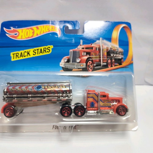 Hot Wheels Diecast Track Stars Fuel & Fire Rig Truck new