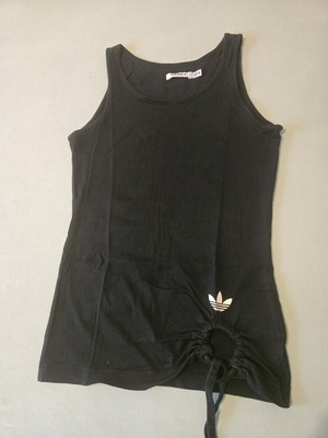 Adidas women's sports shirt like new, black, size XS