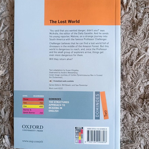 English Learning Book The Lost World new