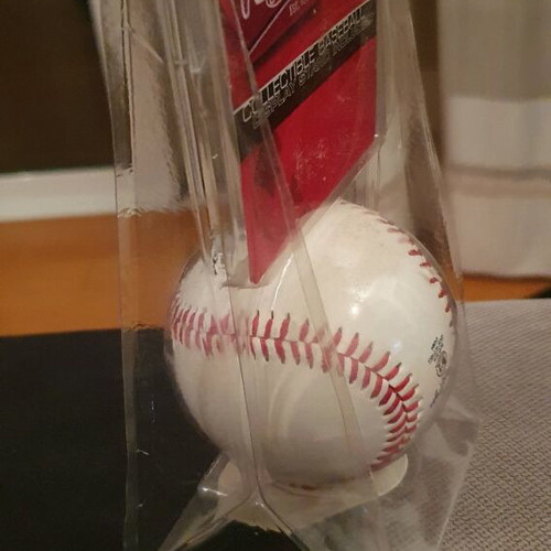 Collectible leather baseball RAWLINGS USA