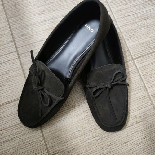 Mango women's moccasins brown size 40 like new