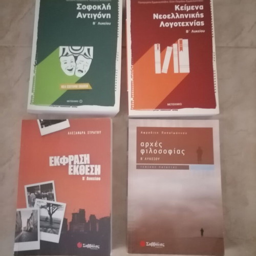 School Textbooks for 2nd Grade Lyceum like new, set of 4 books