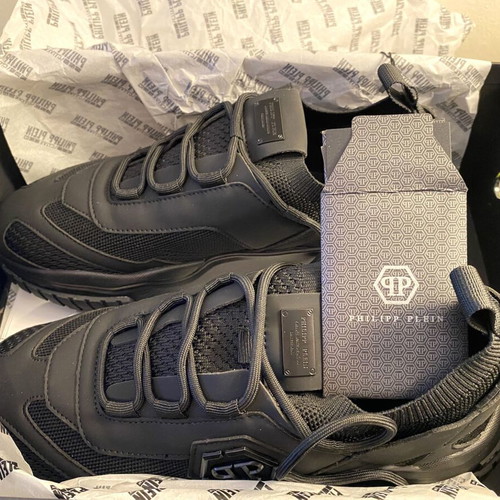 Philipp Plein Predator size 43 new black sneakers