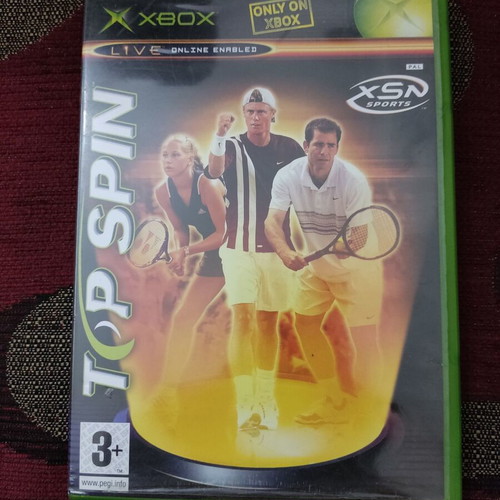 Top Spin Xbox used, complete with manual
