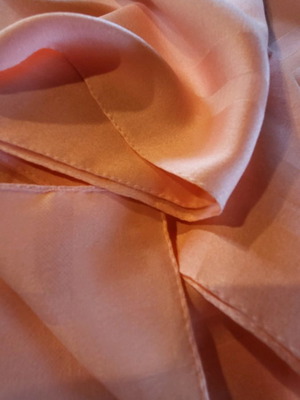 Pink Italian scarf 152x34 like new