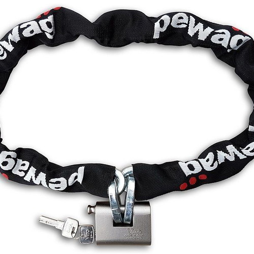 1/2" inch safety chain lock with padlock Inviolable