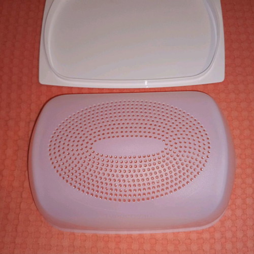 Large Tupperware cheese container like new with CondensControl technology 30.6x20.5 cm