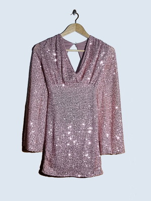 Φόρεμα Judah Club ροζ, σαν καινούργιο, μέγεθος Small