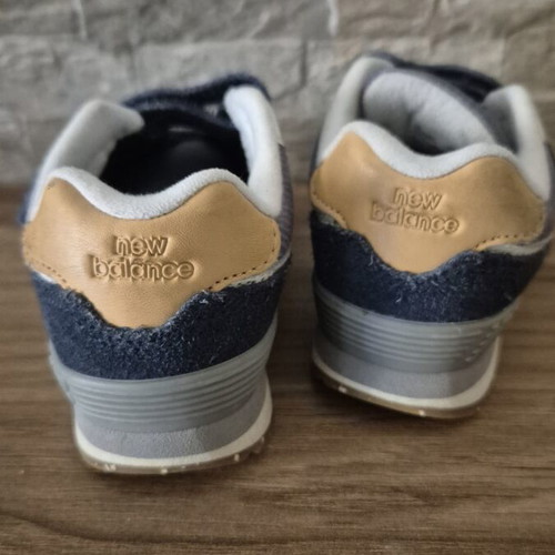 New Balance 574 βρεφικά παιδικά αθλητικά σαν καινούργια, νούμερο 23.5, σκούρο μπλε