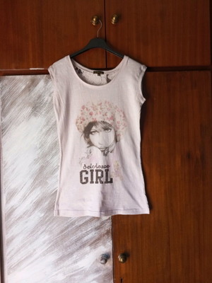 Admiral sleeveless vintage top with lace back, like new, pink