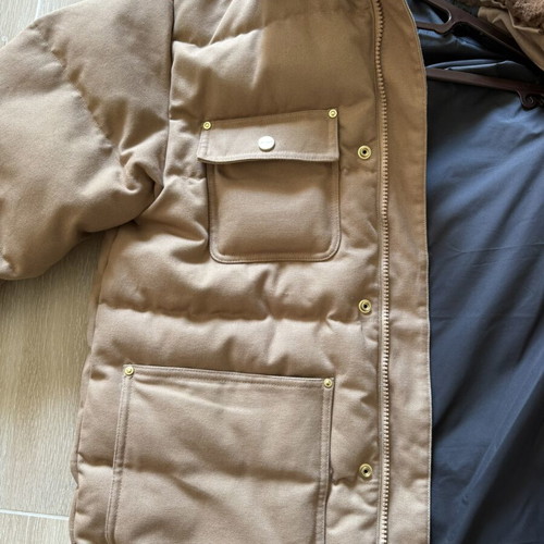 Carhartt Railer jacket, beige and brown, size M