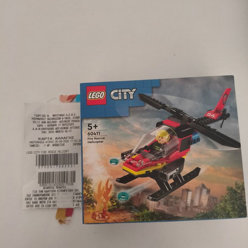 Lego City Fire Rescue Helicopter
