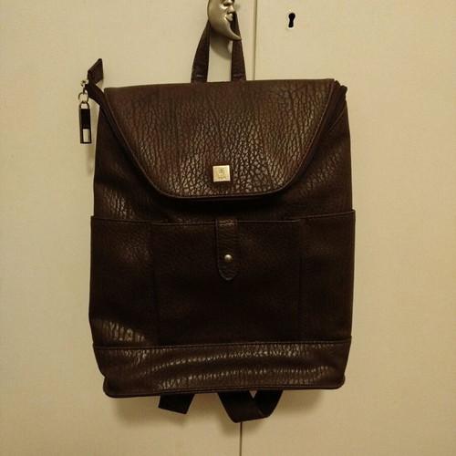 Brown KEM backpack like new
