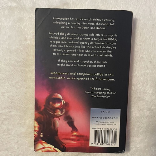 Meteorite Strike Superhumans Book 1 by A.G. Taylor