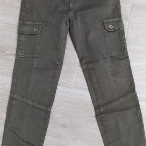 Cargo pants Zara TRF used, khaki, size M