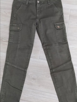 Cargo pants Zara TRF used, khaki, size M