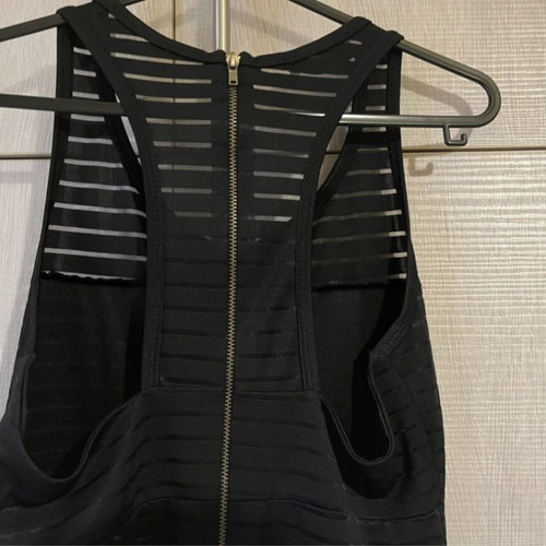 Caramella black mini evening dress like new, size Small-Medium