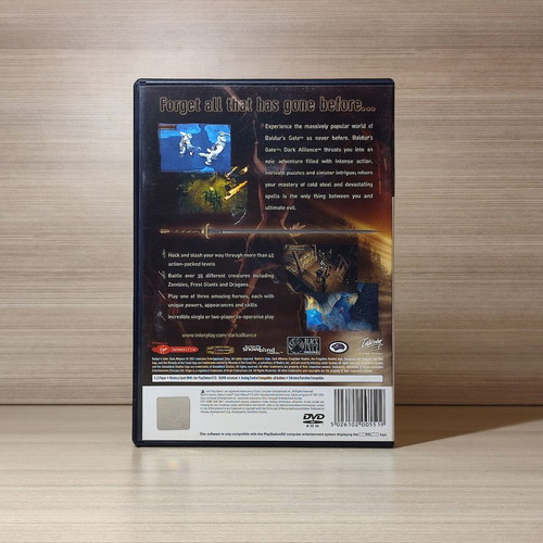 Baldur's Gate Dark Alliance PS2 used, complete English version