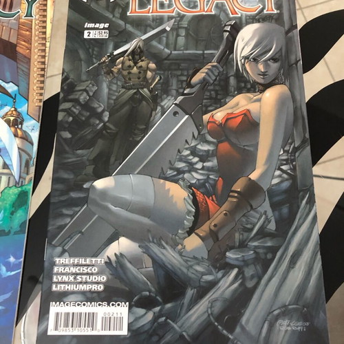 Legacy set of 4 comics new, issues 1-4