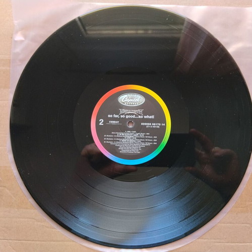 Megadeth So Far, So Good...So What! LP metal, near mint