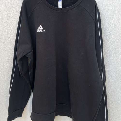 Adidas sweatshirt, black and white, XL